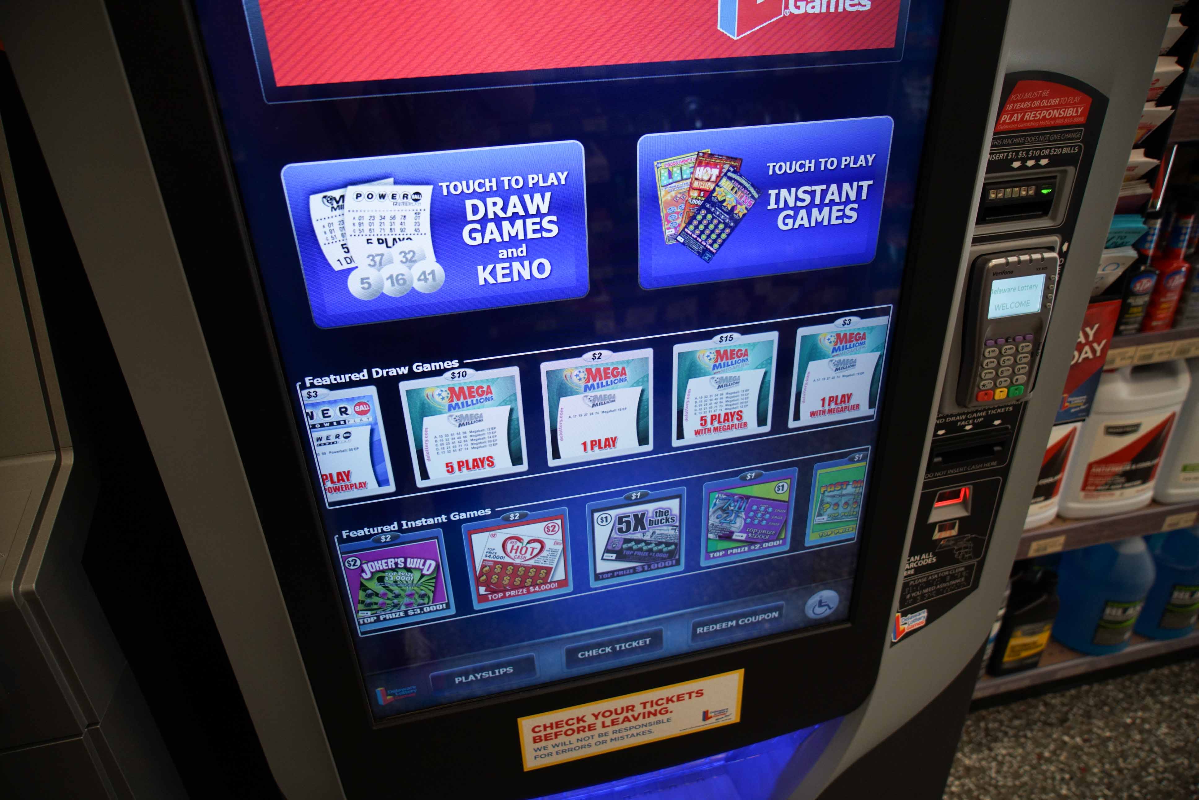 lotto vending machines near me